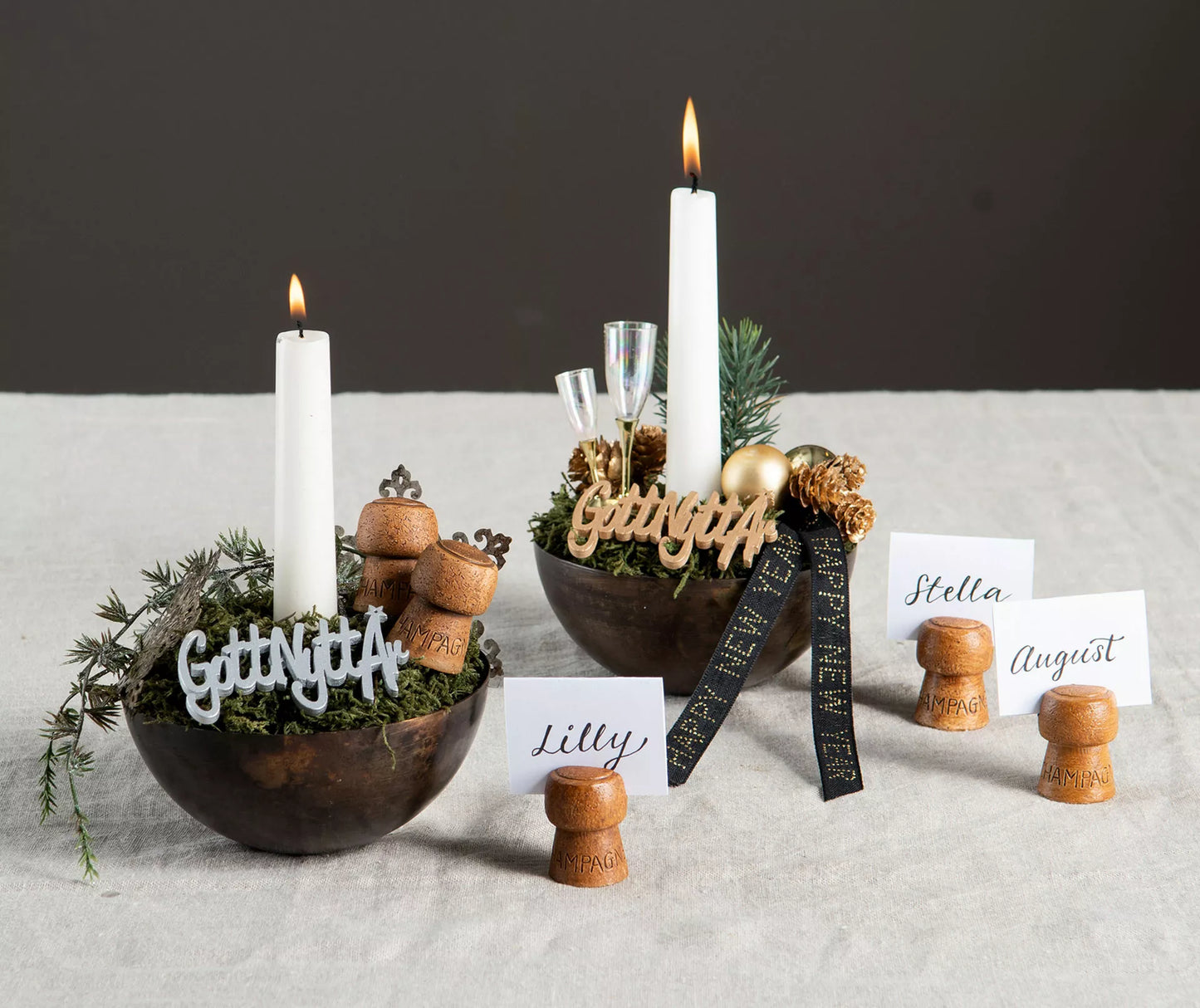 Champagnekork Korthållare