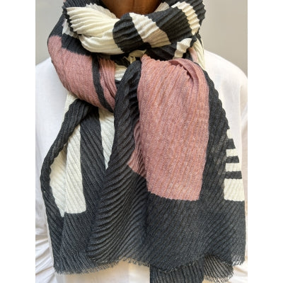 Three M - Scarf 80x180 Stripes