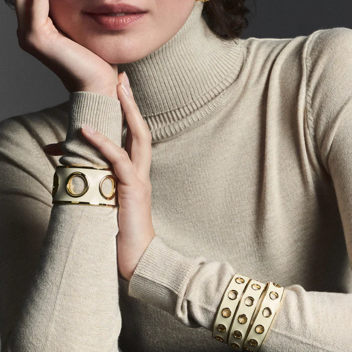 Bangle Up - Armband Eyelet Cuff