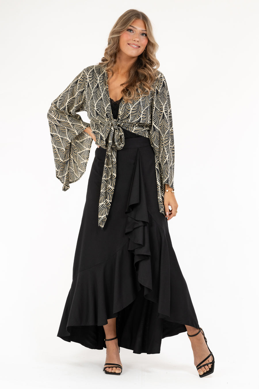 Capri Lotus Omlott blus