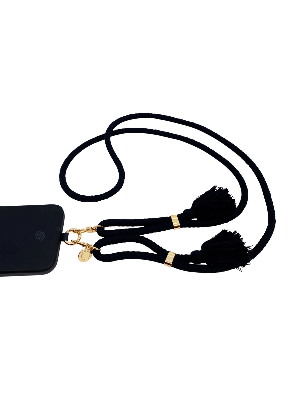 In Sunny Mood, Mobile Strap Tassel Black