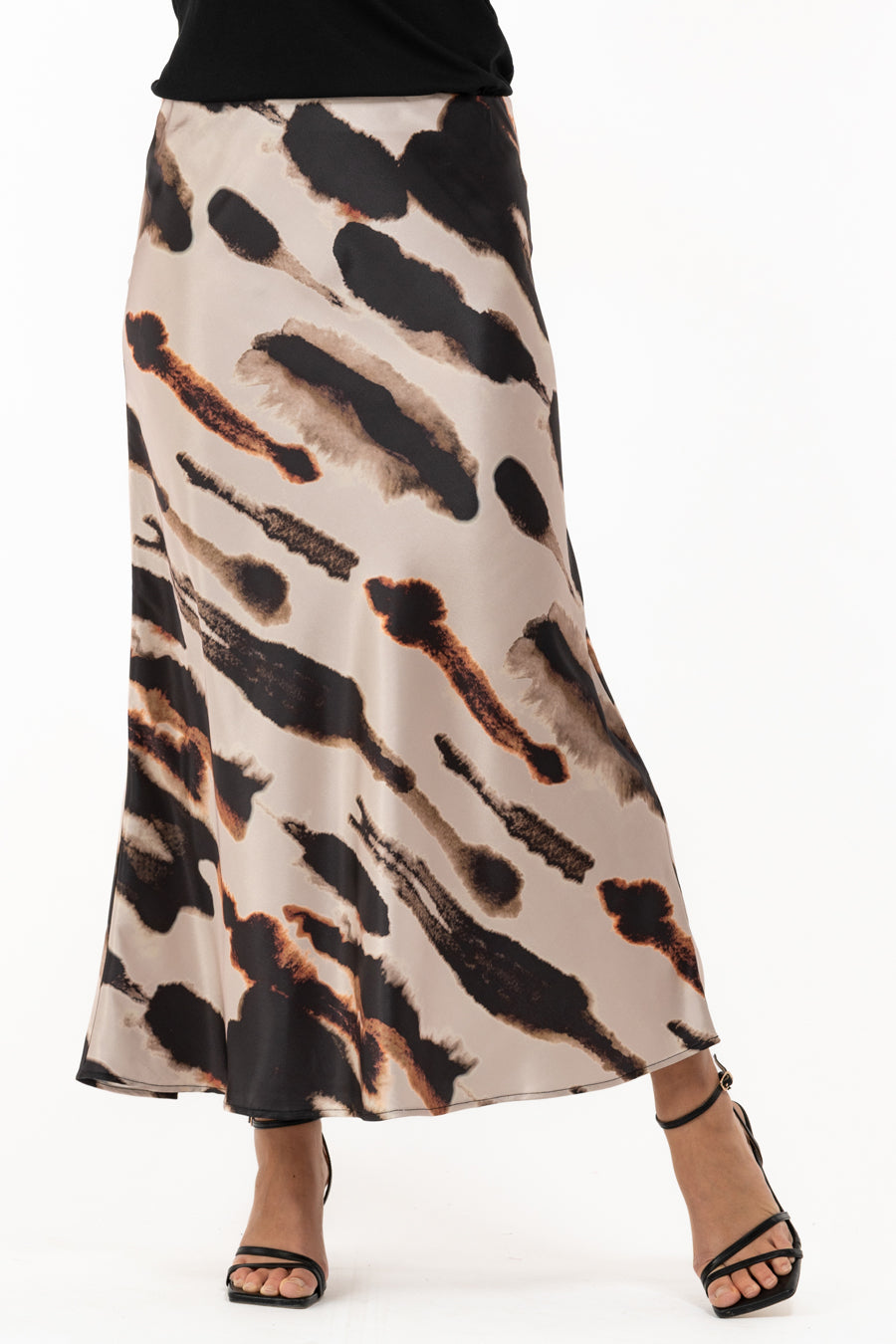Capri Sienna Skirt Espresso Sand