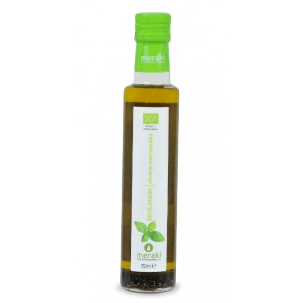 Meraki ekologisk extra virgin olivolja Basilika 250ml