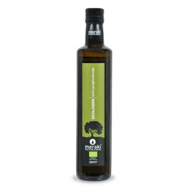 Meraki ekologisk extra jungfru olivolja Kreta 500ml