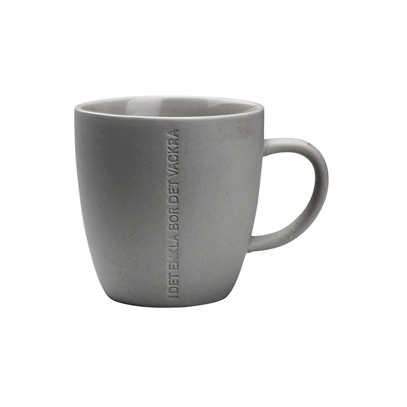 Kaffemugg "I det enkla" grå - Ernst
