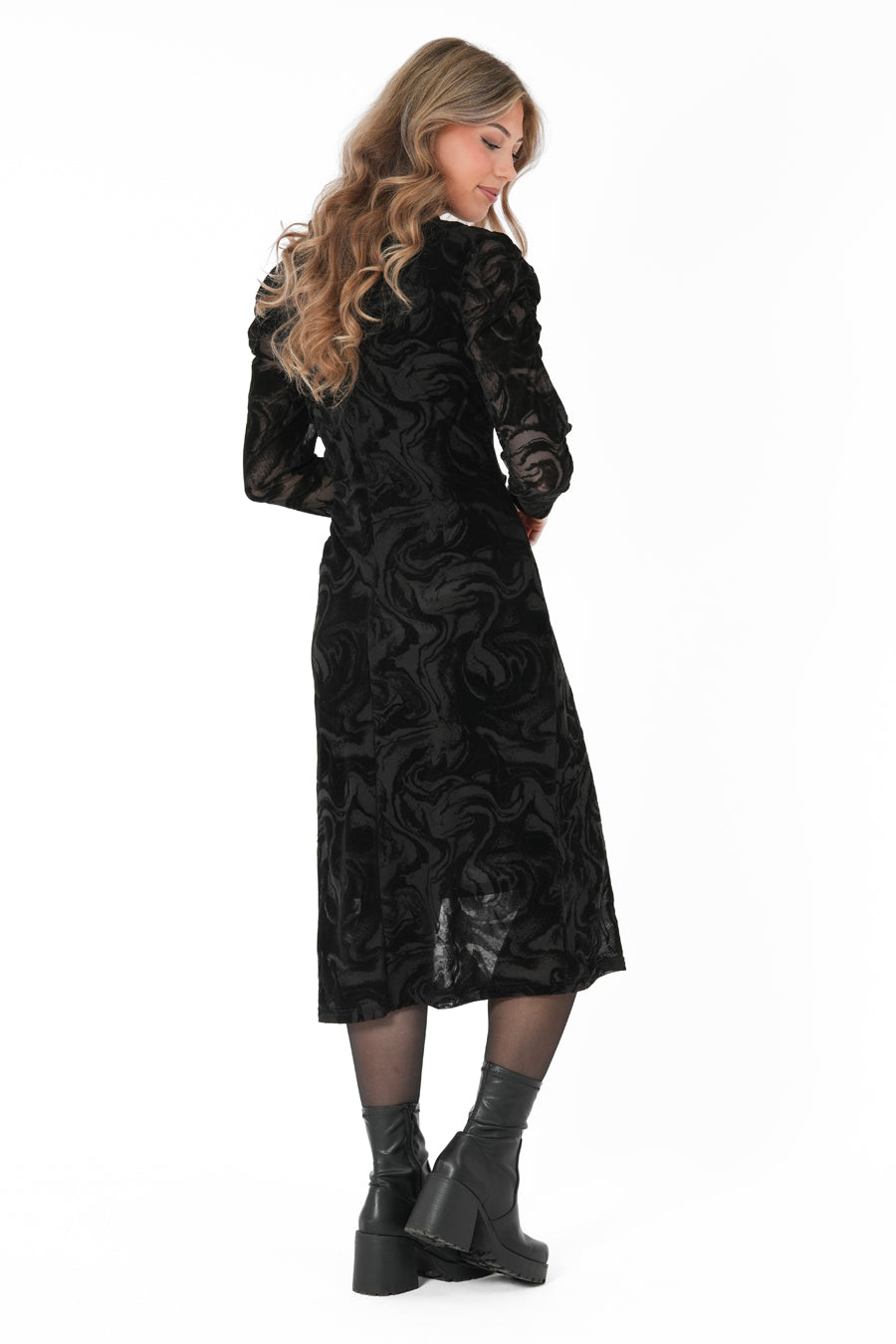 Bailey Dress Black/Onyx – klänningar från Capri Collection