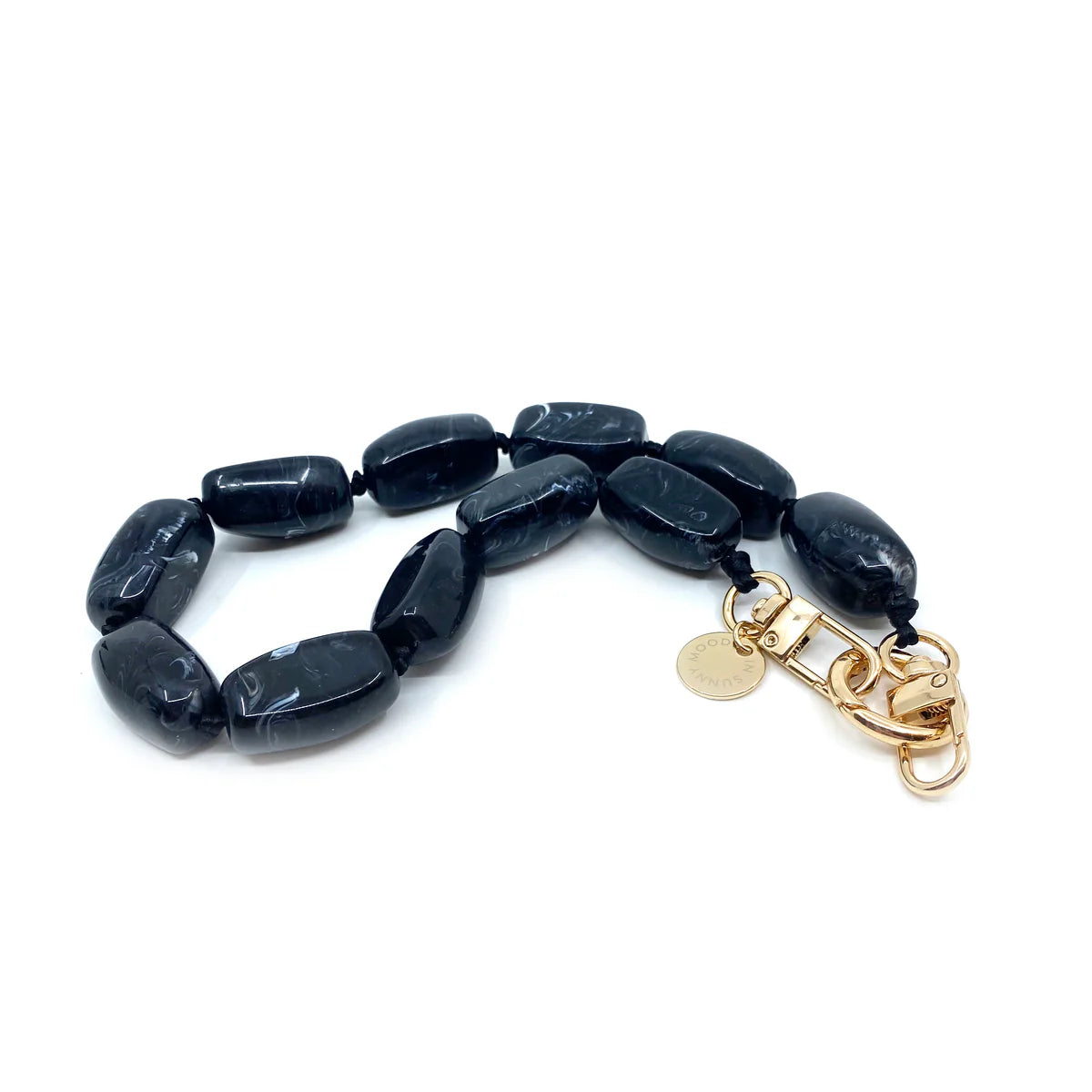 In Sunny Mood, Gaia Wristlet Black