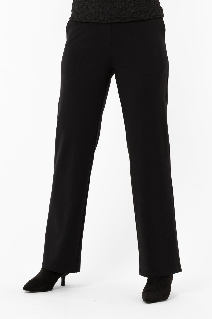 Manhattan Pants Black – byxor från Capri Collection