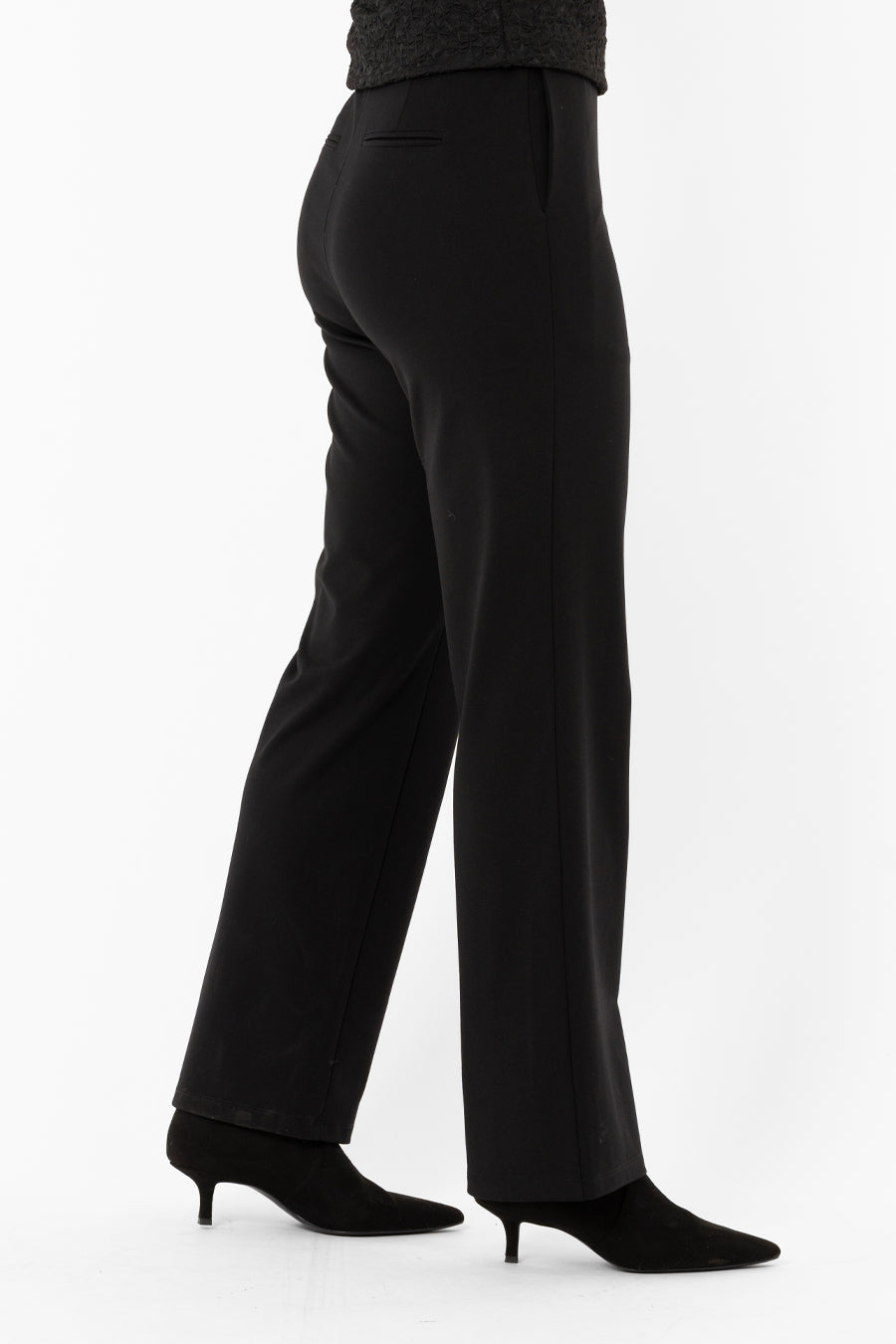 Manhattan Pants Black – byxor från Capri Collection