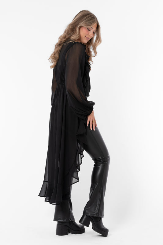 Valentina Kaftan Black – toppar från Capri Collection