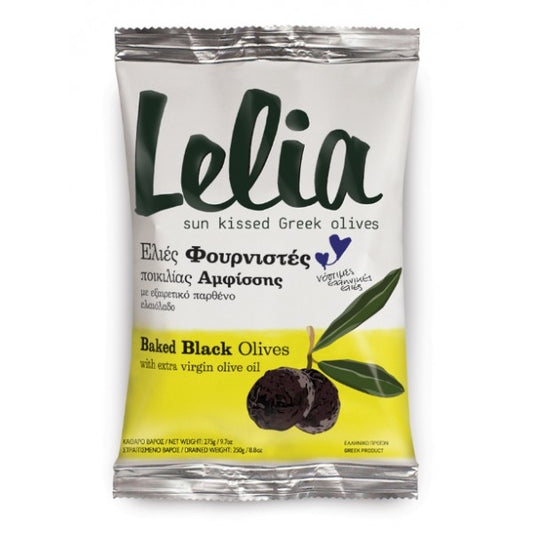 Lelia Bakade Svarta "Amfissa" oliver 250g