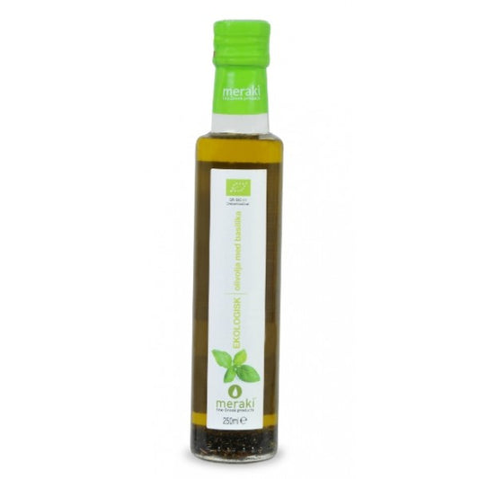 Meraki ekologisk extra virgin olivolja Basilika 250ml