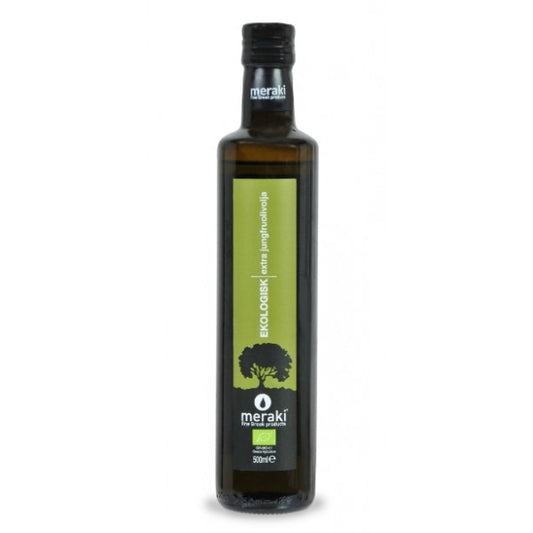 Meraki ekologisk extra jungfru olivolja Kreta 500ml